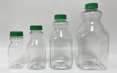 PET Plastic Juice Bottles.